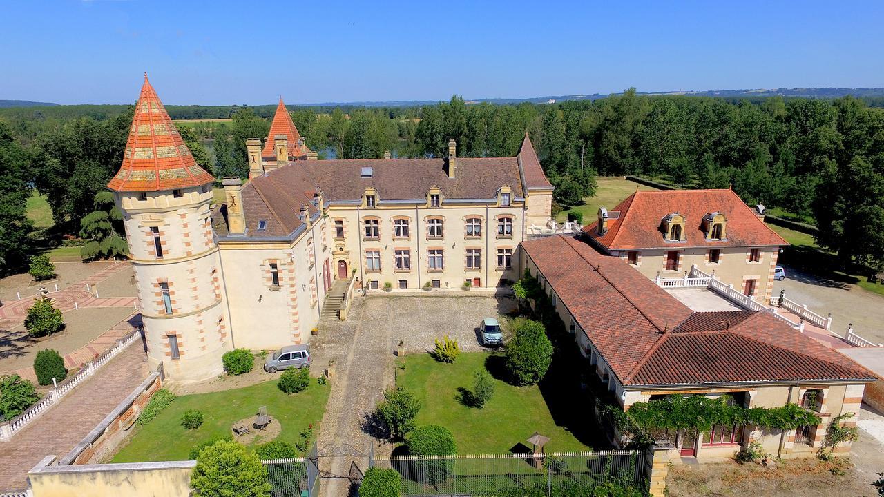 Chateau De Lastours Espalais Exterior foto