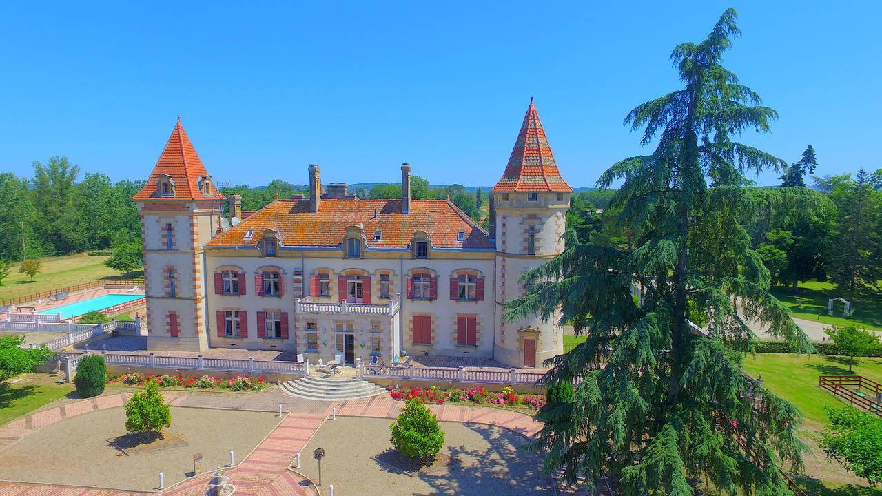 Chateau De Lastours Espalais Exterior foto