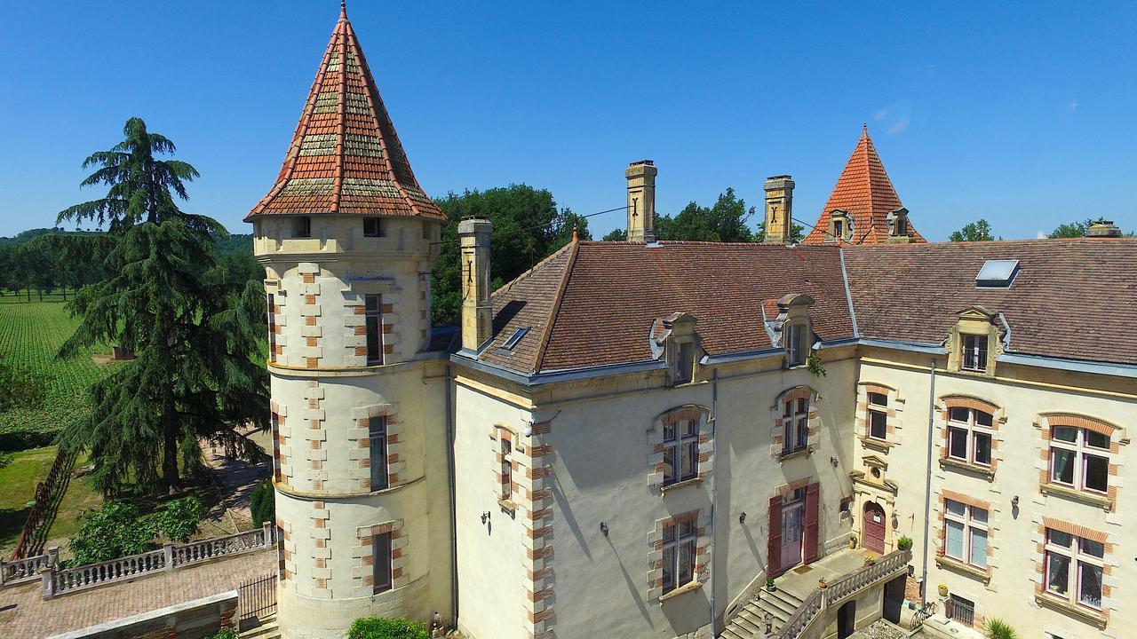Chateau De Lastours Espalais Exterior foto